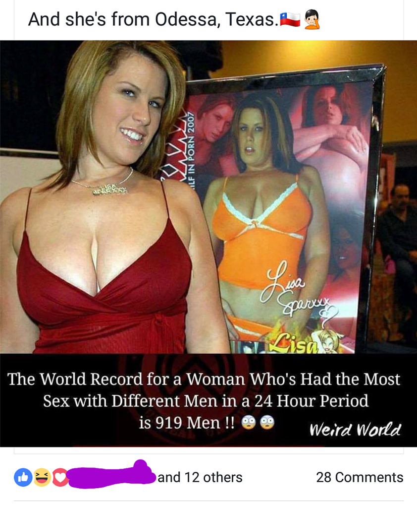 Lisa Sparks World record