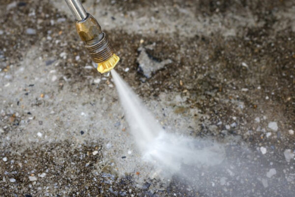 High-Pressure Cleaning for Mould Removal